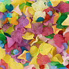 300Pcs 20 Style Transparent Acrylic Pendants & Bead Caps TACR-FW0001-02-3