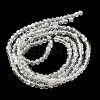 Spray Painted Crackle Glass Beads Strands CCG-Q001-4mm-01-5