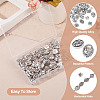 80Pcs 8 Styles Tibetan Style Alloy Beads TIBEB-TA0001-31-5