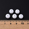 Opaque Acrylic Beads X-MACR-S370-C8mm-01-4