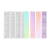 Rectangle DIY Bookmark Silicone Molds DIY-G113-01B-1