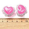 Rwsin & ABS Imitation Pearl & Polymer Clay Beads RE-CBA1913-01H-2