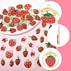 50Pcs 11 Styles Alloy Enamel Pendants ENAM-FS0003-20-2