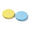 Baking Paint Opaque Acrylic Beads MACR-F080-15-2