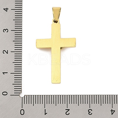 Ion Plating(IP) 304 Stainless Steel Pendants X-STAS-D112-05G-1