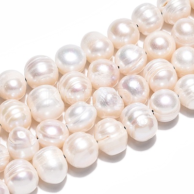 Natural Cultured Freshwater Pearl Beads Strands PEAR-L001-A-08-01-1