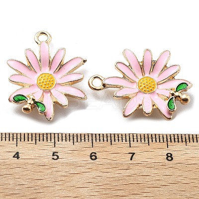 Alloy Enamel Pendants FIND-H016-01G-03-1