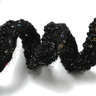 Polyester Crochet Lace Trim OCOR-Q058-23-1