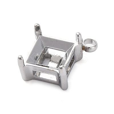 304 Stainless Steel Rhinestone Claw Settings STAS-U042-03B-P-1