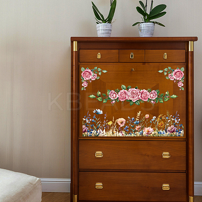 3 Sheets 3 Styles PVC Waterproof Decorative Stickers DIY-WH0404-068-1