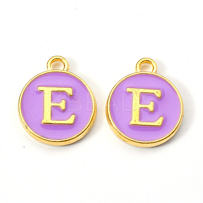 Golden Plated Alloy Enamel Charms LS-X-ENAM-S118-10E-1