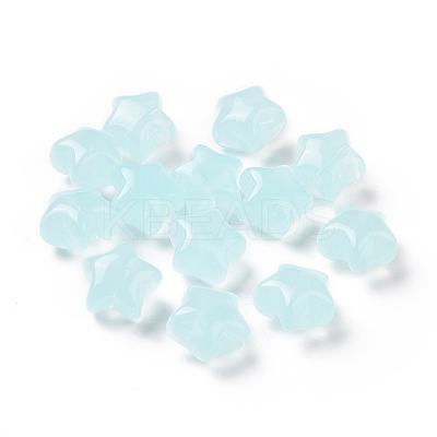 Imitation Jelly Style Acrylic Beads OACR-B002-03D-1