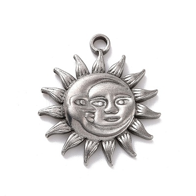 Non-Tarnish 304 Stainless Steel Pendants STAS-E169-16P-1