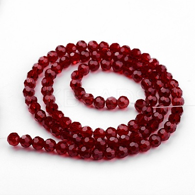 Transparent Glass Bead Strands X-GLAA-G013-4mm-97-1