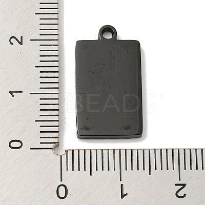 Ion Plating(IP) 304 Stainless Steel Pendants STAS-D025-06B-01-1