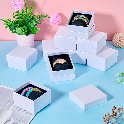 Rectangle Paper Jewelry Gift Boxes CON-TAC0010-91B-1