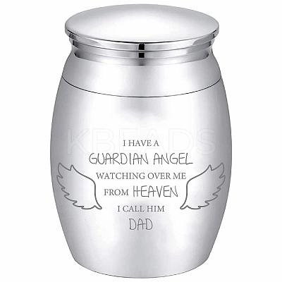Column Alloy Cremation Urn AJEW-CN0002-08D-1