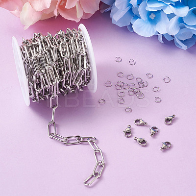DIY Chain Bracelets & Necklaces Kits DIY-YS0001-22P-1