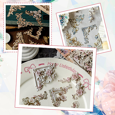 6 Sets 6 Colors Corncer Themes Paper Stickers DIY-SP0005-61-1