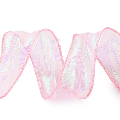 Fishtail Yarn Iridescent Ribbon for Bowknot Making OCOR-B004-02A-06-1