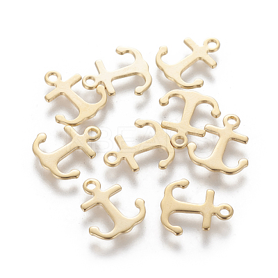 304 Stainless Steel Charms STAS-L233-053G-1