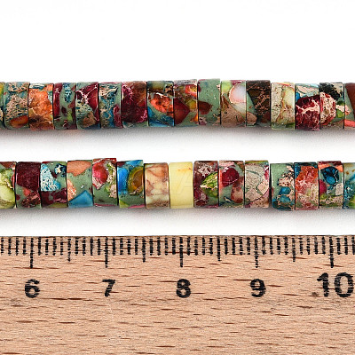 Natural Imperial Jasper Beads Strands G-N344-41C-1