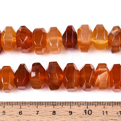 Natural Agate Beads Strands G-N356-01A-10-1