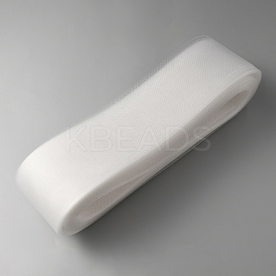 50 Yards Polyester Horsehair Braid Boning Wedding Dress Accessories SRIB-WH0011-083A-1