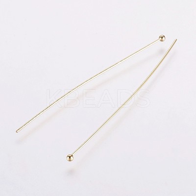 Rack Plating Brass Ball Head pins LS-S-KK-E680-03-0.5x50-G-1