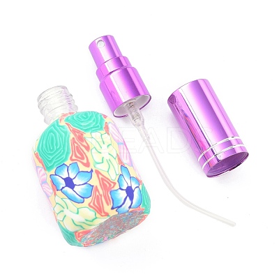 Refillable Polymer Clay Perfume Bottles MRMJ-K012-01-1