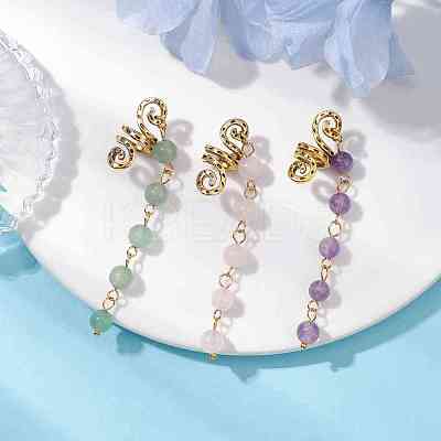Alloy Dreadlocks Beads OHAR-JH00038-1