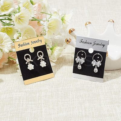 Plastic Earring Display Card CDIS-FG0001-38-1