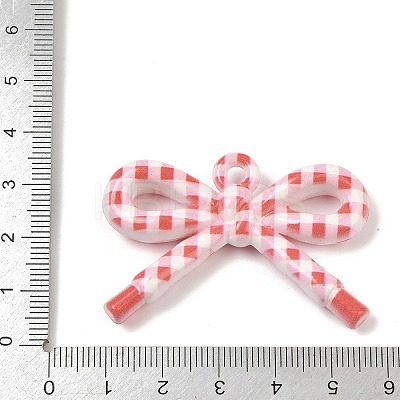 Opaque Printed Acrylic Pendants MACR-I040-01I-1