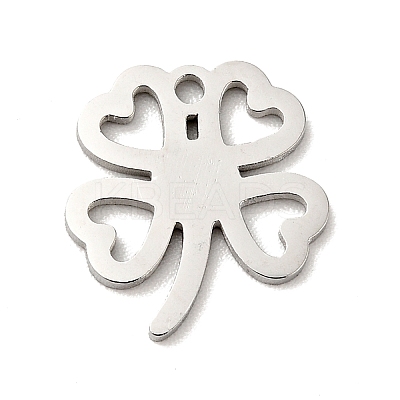 Non-Tarnish 304 Stainless Steel Textured Pendants STAS-J040-03B-P-1