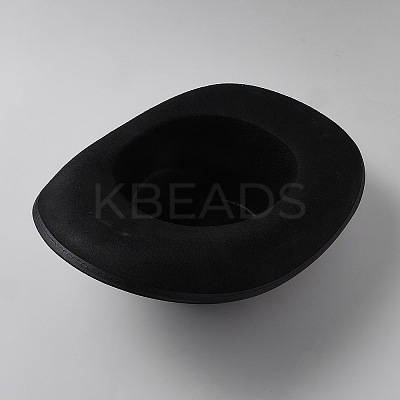Non-woven Fabrics & Polyester Western Cowboy Hat for Men AJEW-WH0455-365A-1