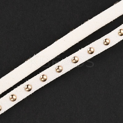 Flat Faux Suede Ribbon LW-WH0006-03-1