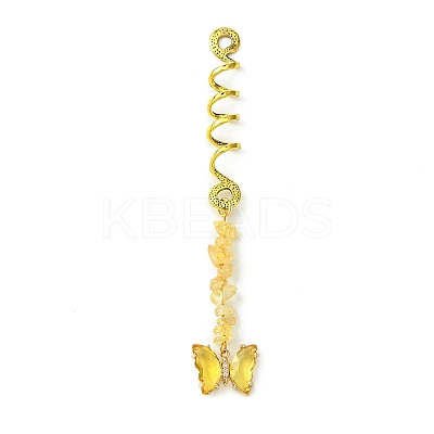 Alloy Dreadlocks Beads OHAR-JH00030-08-1
