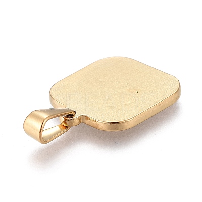Valentine's Day 304 Stainless Steel Pendants STAS-F252-17G-1