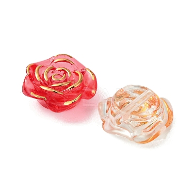 Transparent Acrylic Beads OACR-O006-03A-1