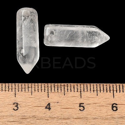 Natural Quartz Crystal Pointed Pendants G-C158-05C-1
