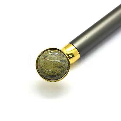 Natural Unakite Electric Massage Sticks G-E515-13G-1