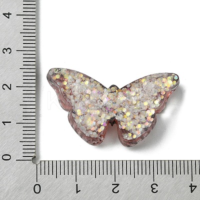 Spray Painted Resin Decoden Cabochons RESI-C045-07C-1