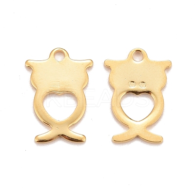 201 Stainless Steel Charms STAS-K217-27G-1