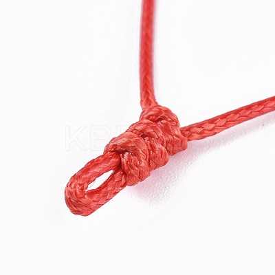 Adjustable Korean Waxed Polyester Cord Necklace Making AJEW-JB00493-04-1