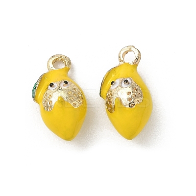 Alloy Enamel Pendants FIND-C074-02C-1