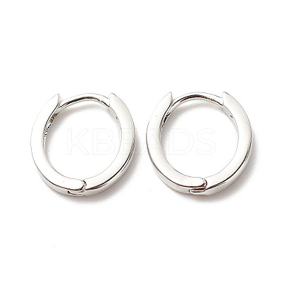 Brass Hinged Hoop Earrings for Women X-EJEW-G306-03P-1