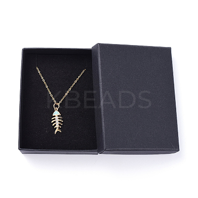 Pendant Necklaces NJEW-JN02740-1