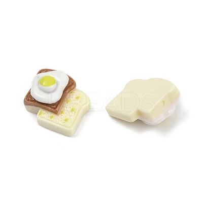 Opaque Resin Cabochons RESI-K043-07C-1