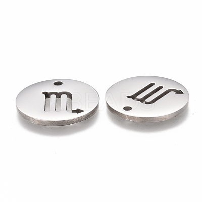Tarnish Resistant 201 Stainless Steel Pendants STAS-Z001-B-04P-1