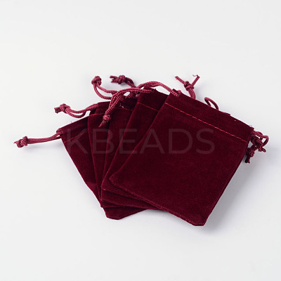 Rectangle Velvet Pouches X-TP-R002-10x15-02-1